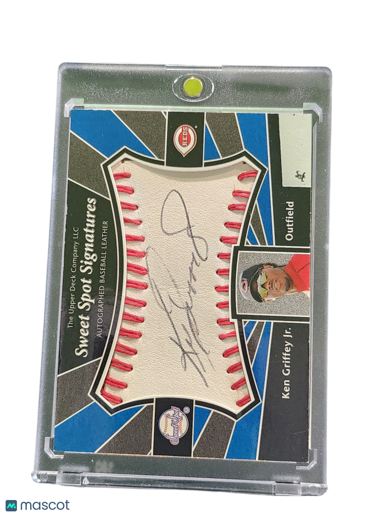 2005 Upper Deck Signatures Ken Griffey Jr. #SS-KG Auto Baseball Leather