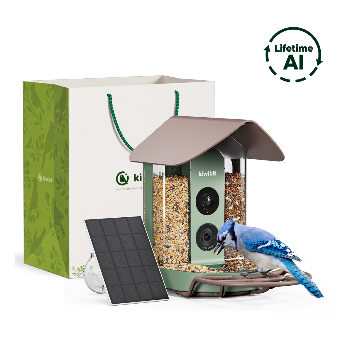 Bird Feeder Gift Kit (Lifetime AI Included)