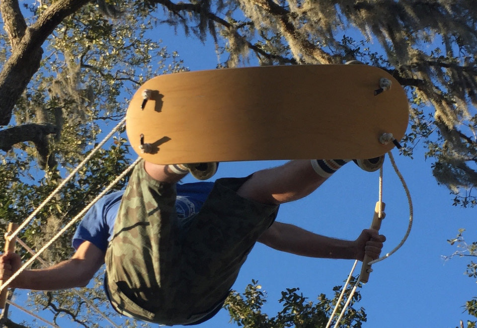 Tree Swing Surf Board