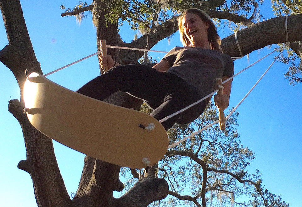 Tree Swing Surf Board