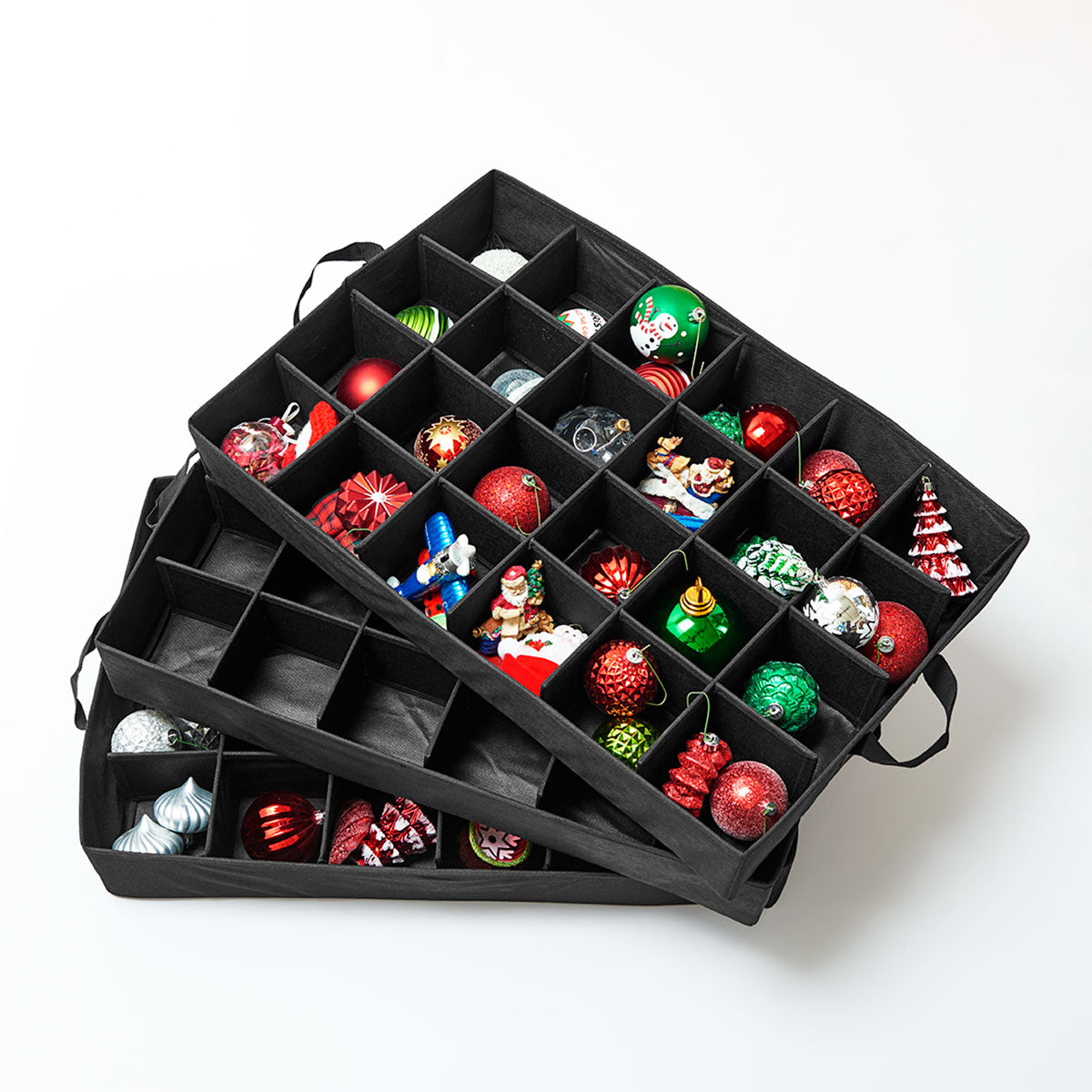 3-Tray Ornament Storage Bag