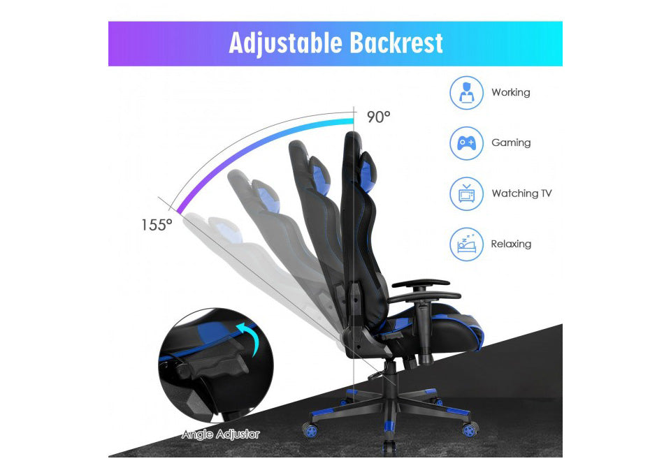 Remote Adjustable Swivel Gaming Chair