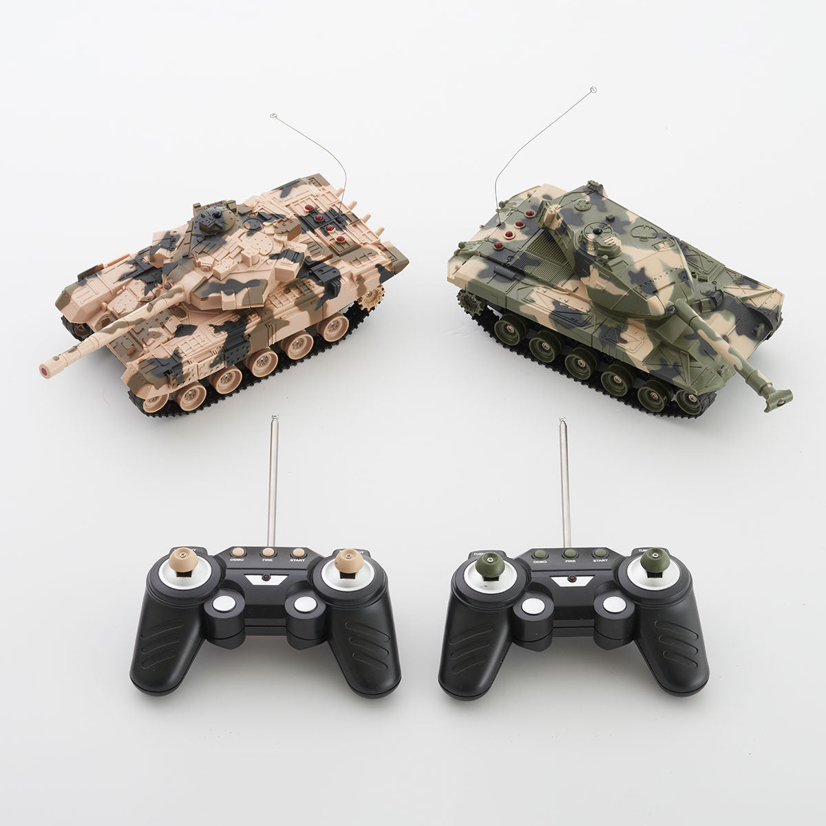 RC Battle Tanks (Set of 2)