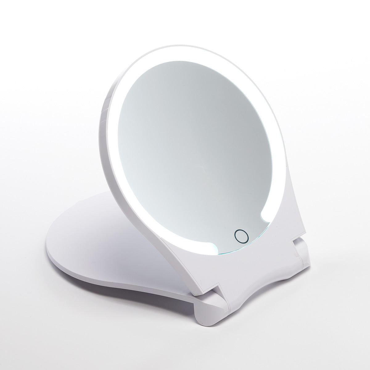 10X Lighted Folding Travel Mirror