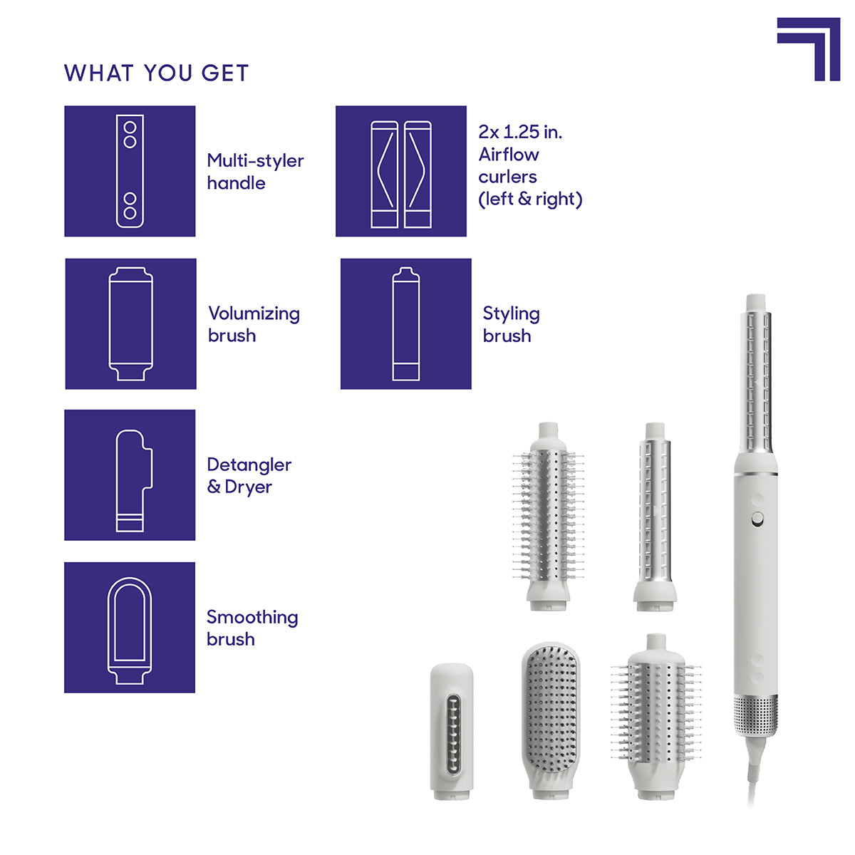 Revel Hair 6-in-1 Multi-Styler