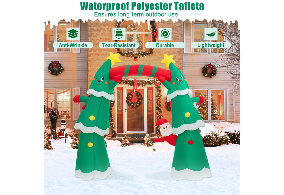 11-Ft. Inflatable Christmas Tree Archway