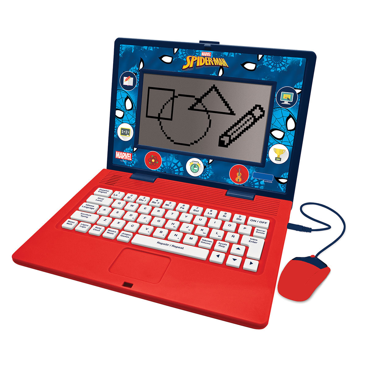 Spider-Man Bilingual Talking Educational Laptop