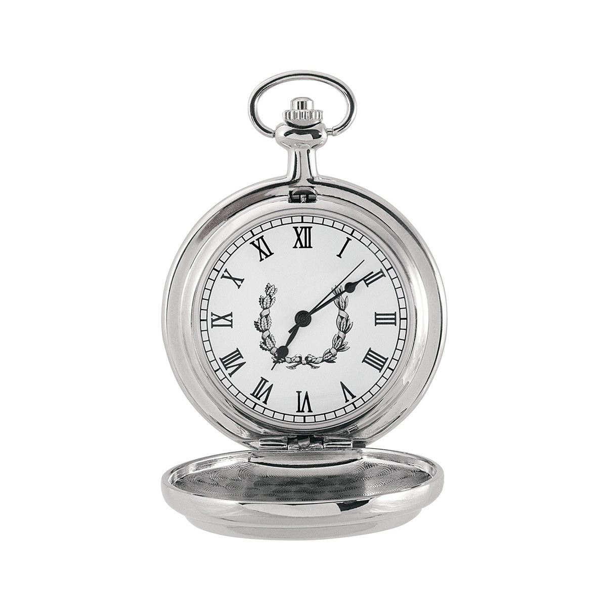 Selectively Gold-Layered Presidential Seal JFK Half Dollar Coin Pocket Watch