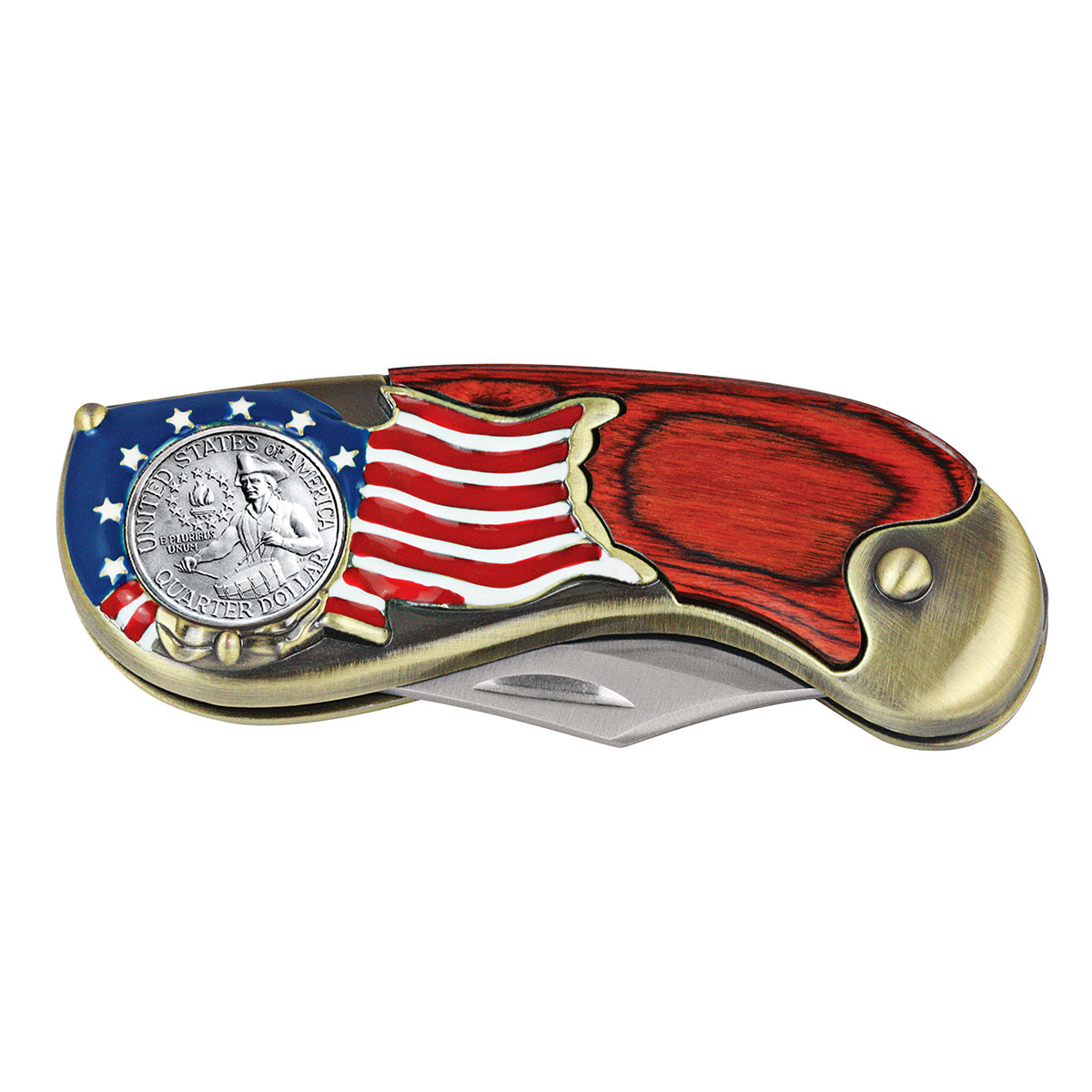 Washington Bicentennial Quarter Pocket Knife