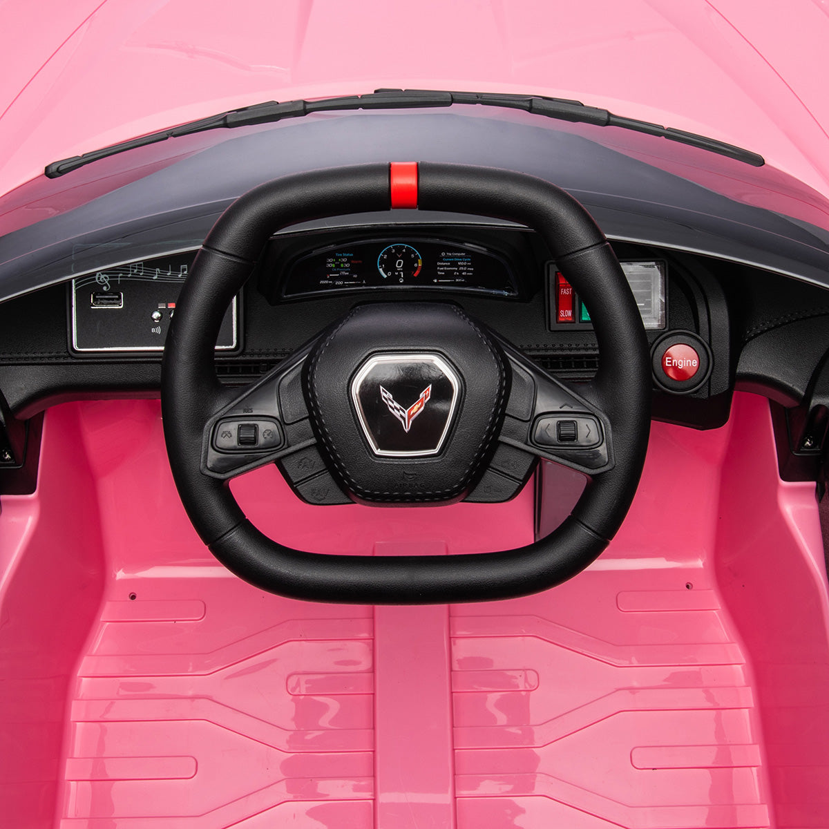 12V Chevrolet Corvette C8 Stingray Ride-On Car