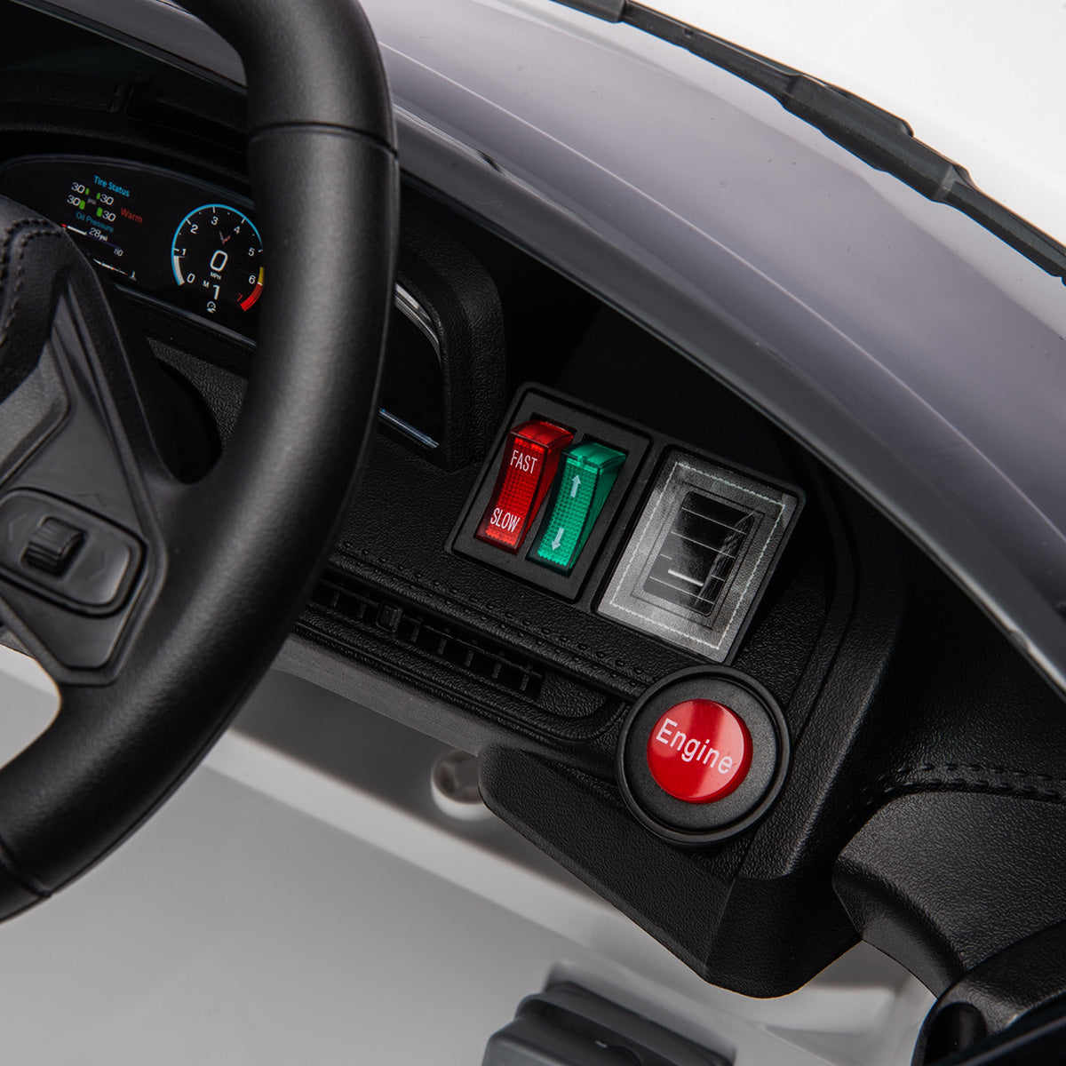 12V Chevrolet Corvette C8 Stingray Ride-On Car