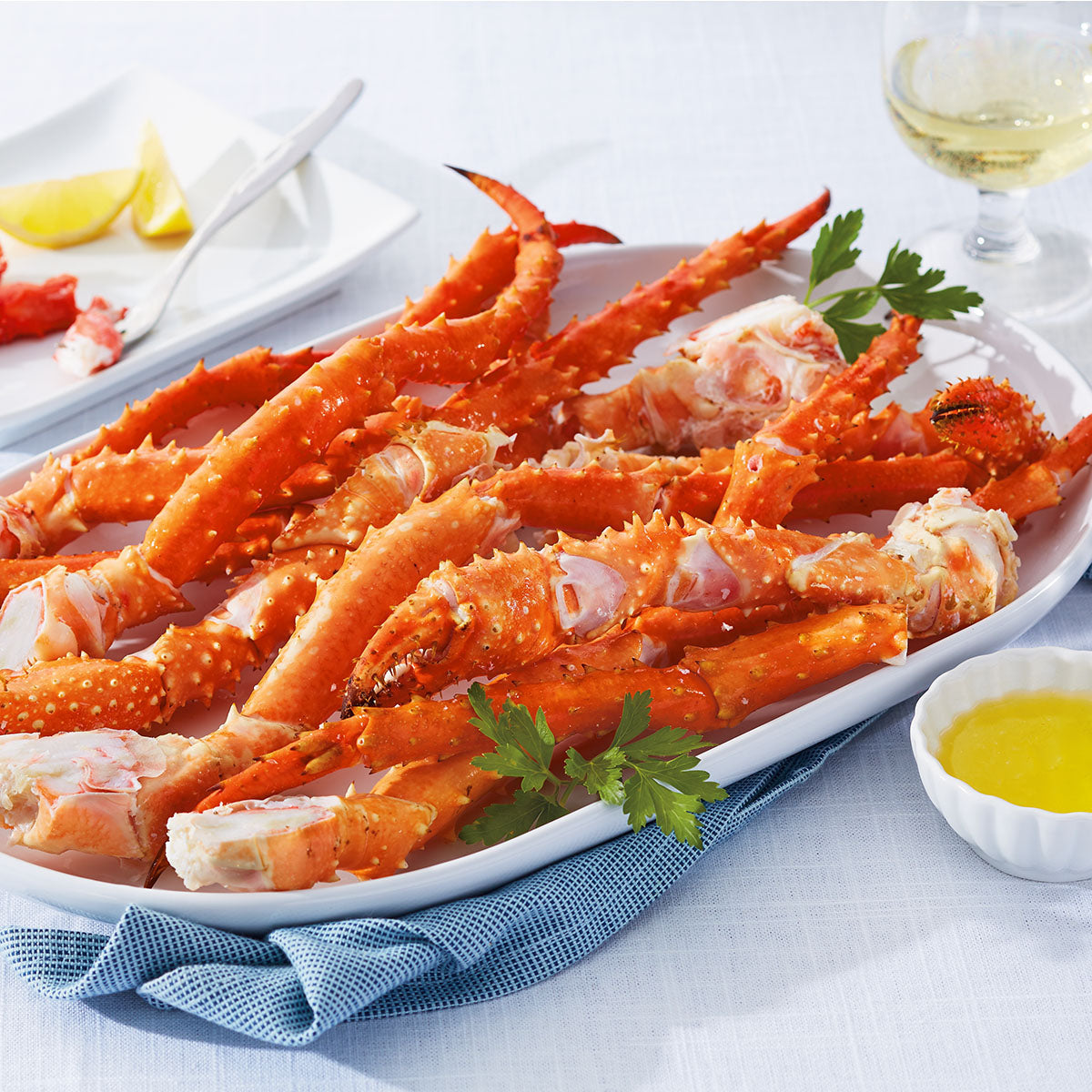 SeaBear Smokehouse Alaskan Golden King Crab Legs and Claws