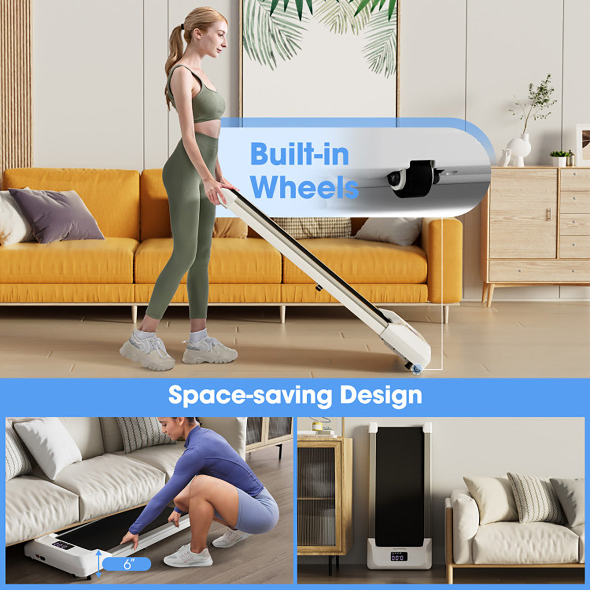 Walking Pad Under Desk Treadmill