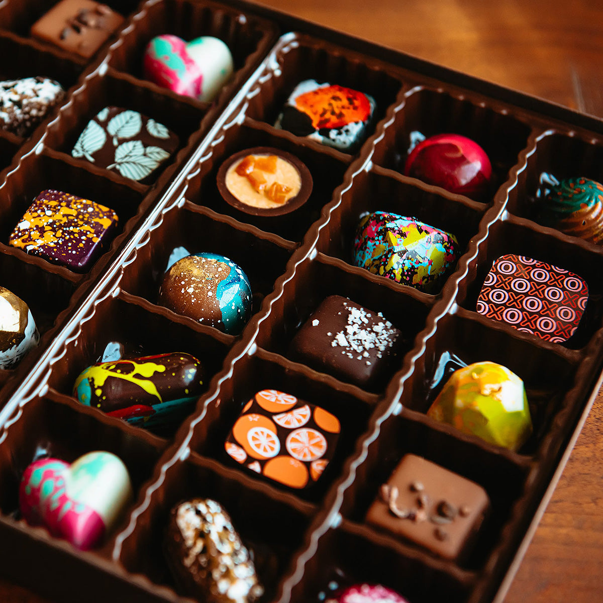 The Chocolate Season 30-Piece Artisan Chocolates