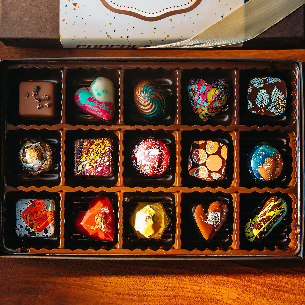The Chocolate Season Chocolate and Caramels Tower