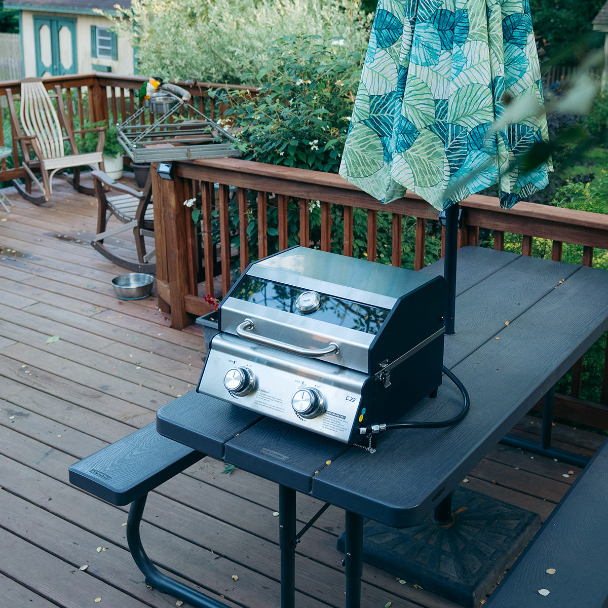 Tabletop Propane Gas Grill