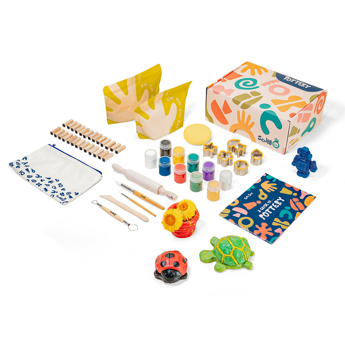 Sculpd Kids Pottery Kit