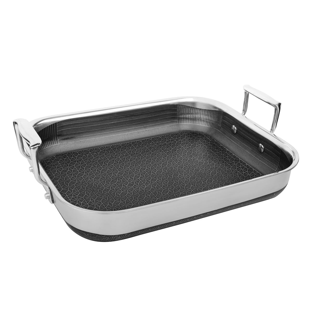 14'' Hybrid Nonstick Roasting Pan with Rack