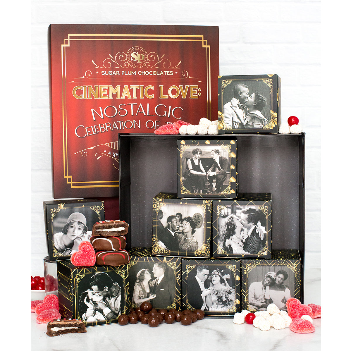 Sugar Plum Cinematic Love: Nostalgic Celebration of Treats