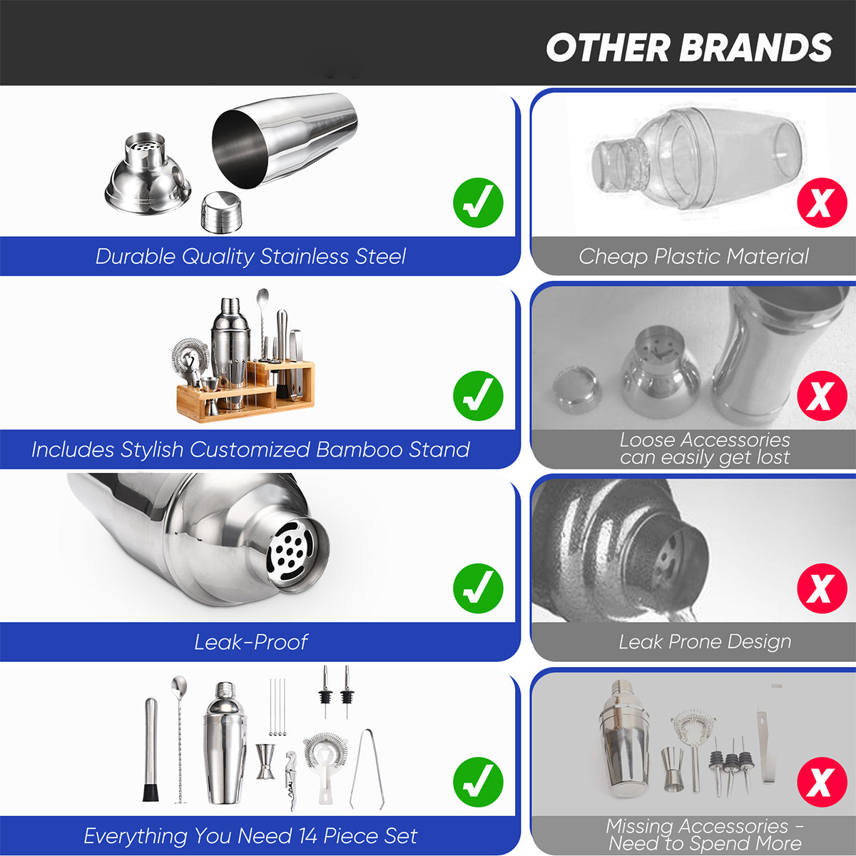 14-Piece Bartender Set