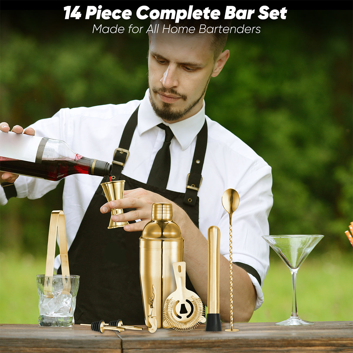 14-Piece Bartender Set