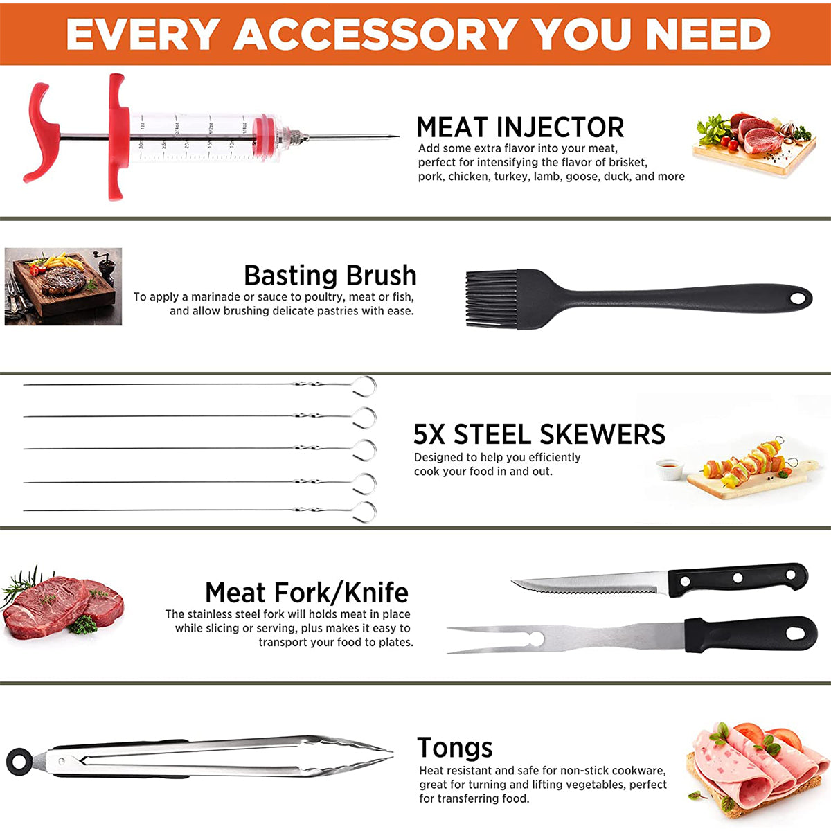 36-Piece Griddle Accessory Set