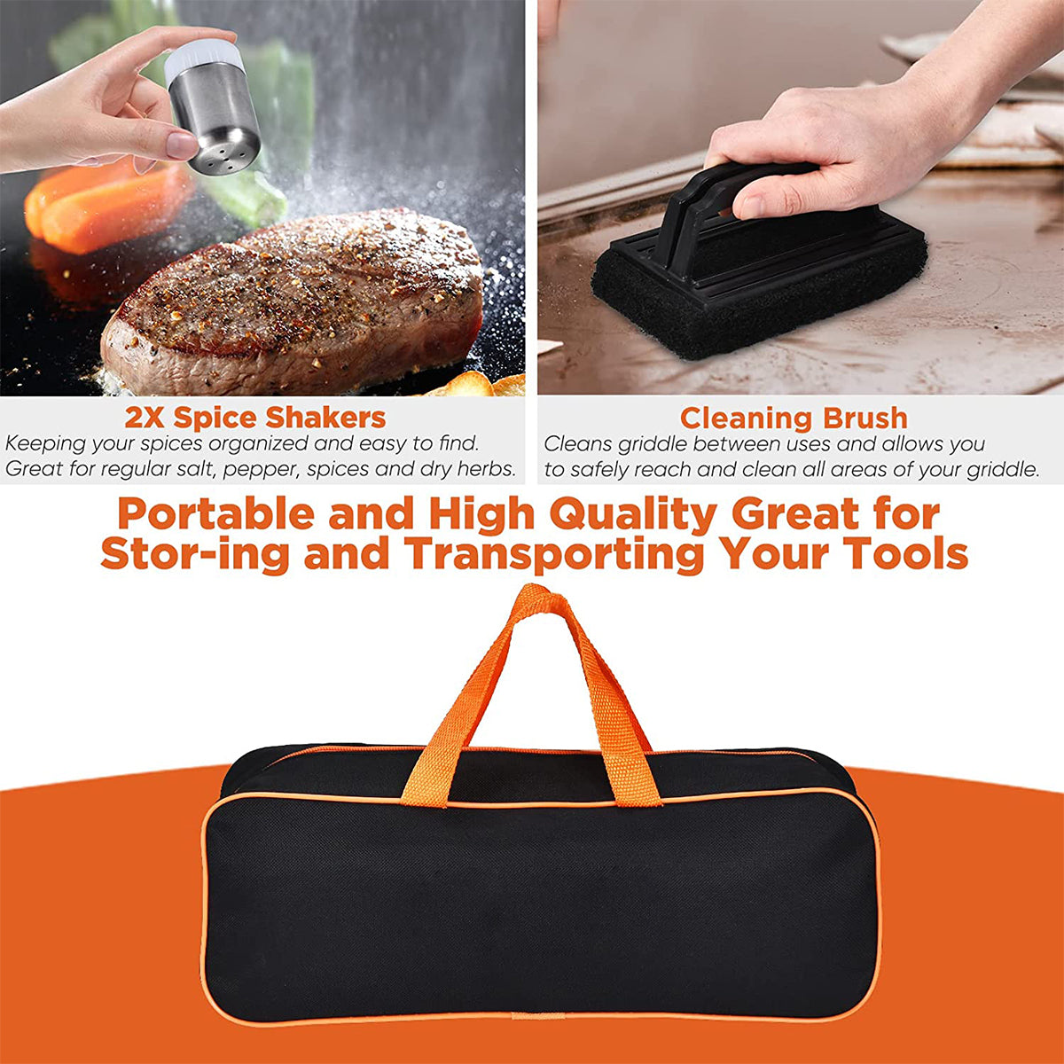 36-Piece Griddle Accessory Set