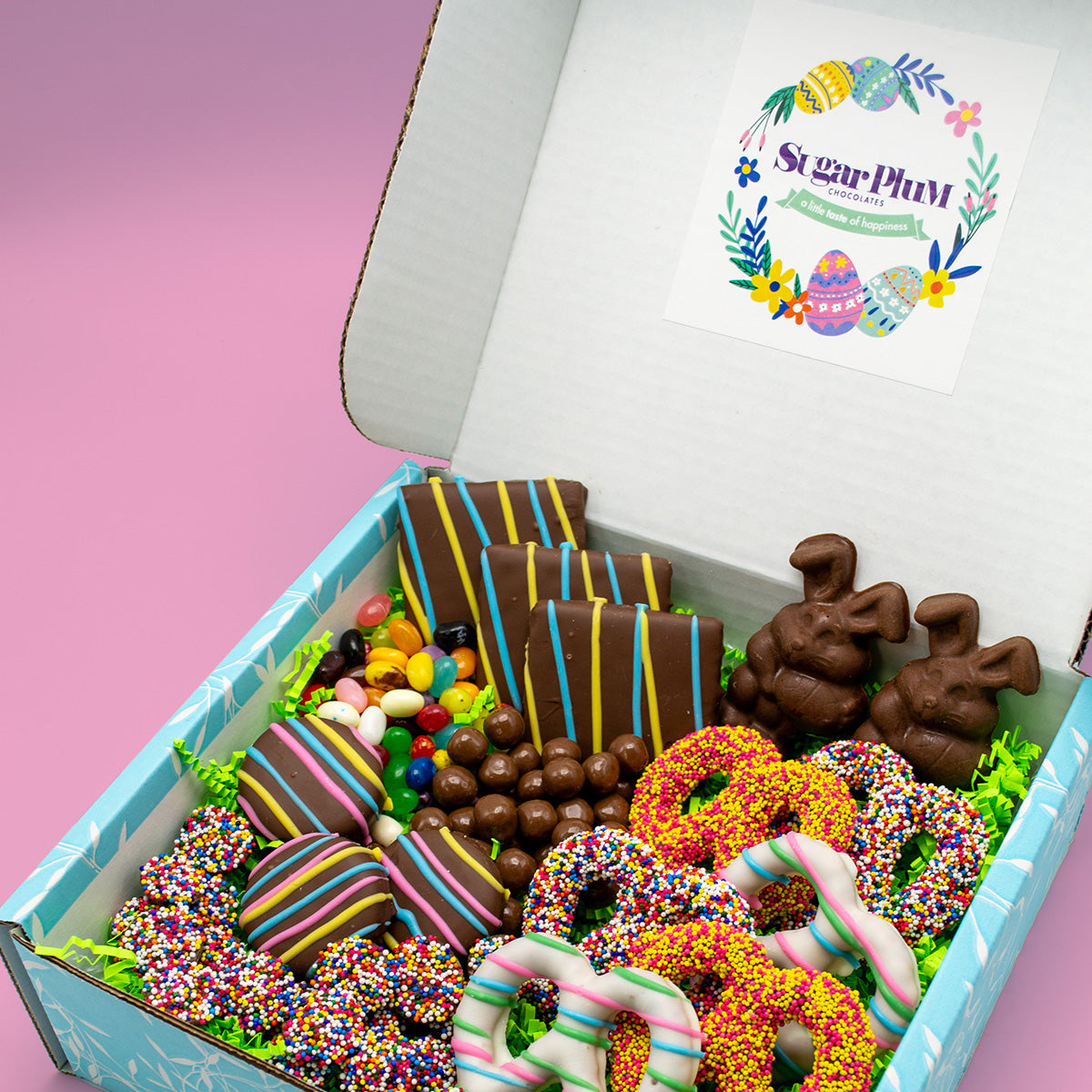 Sugar Plum Happy Easter Chocolate and Candy Collection