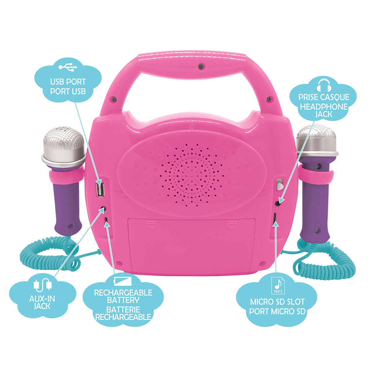 Unicorn Bluetooth Speaker with Mics