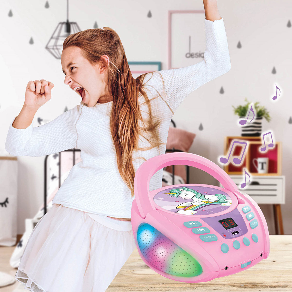 Unicorn Bluetooth CD Player