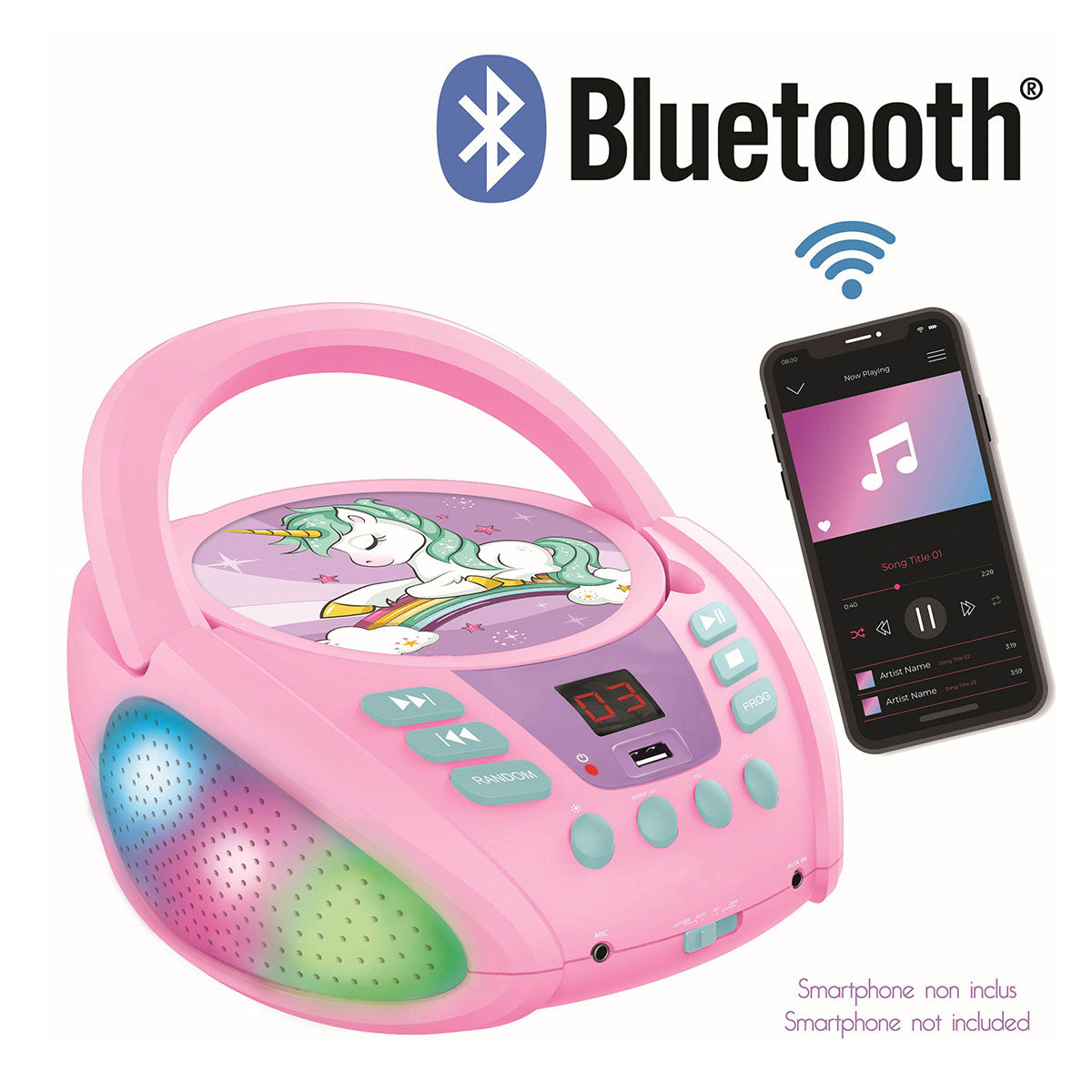 Unicorn Bluetooth CD Player