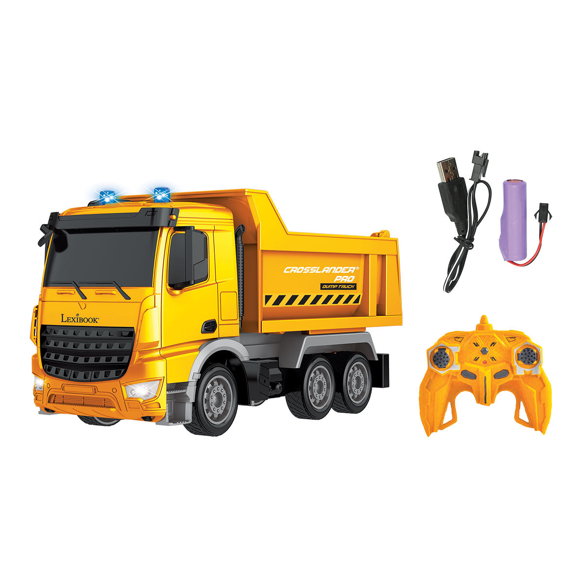 RC Dump Truck with Lights and Sounds