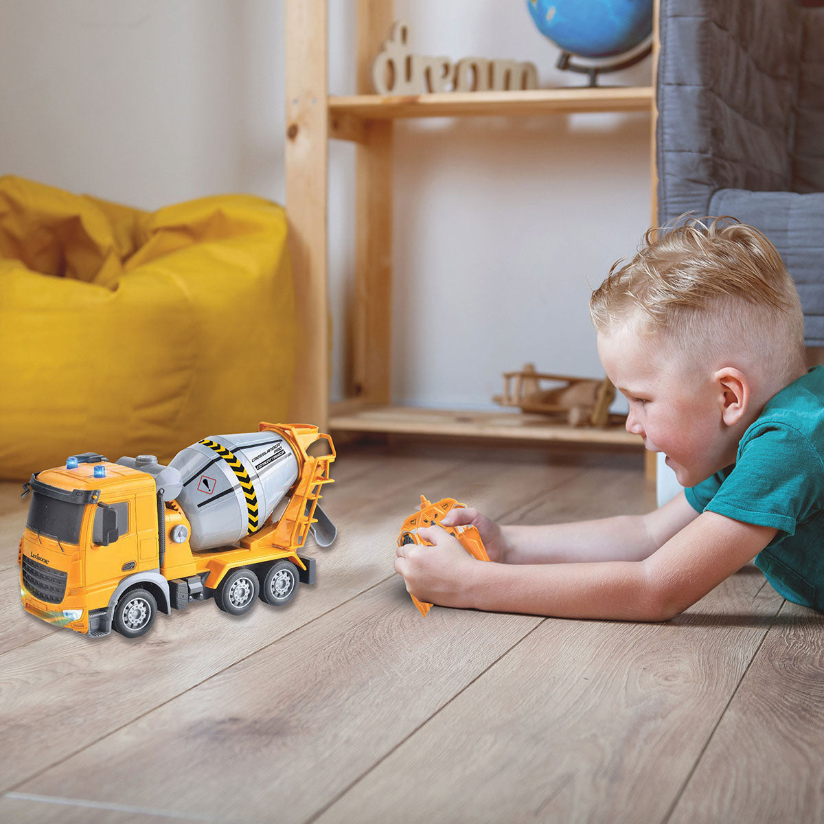 RC Cement Mixer with Lights and Sounds