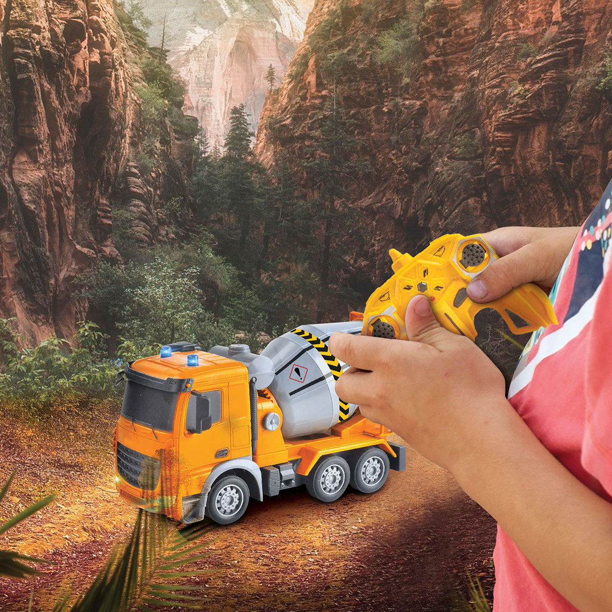 RC Cement Mixer with Lights and Sounds