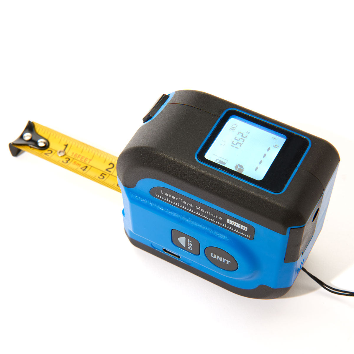 2-in-1 Digital Laser Tape Measure