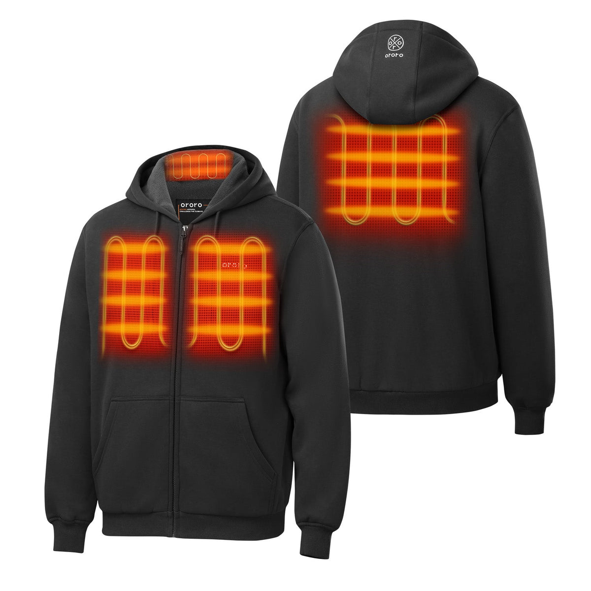 Unisex Zip Up Hoodie