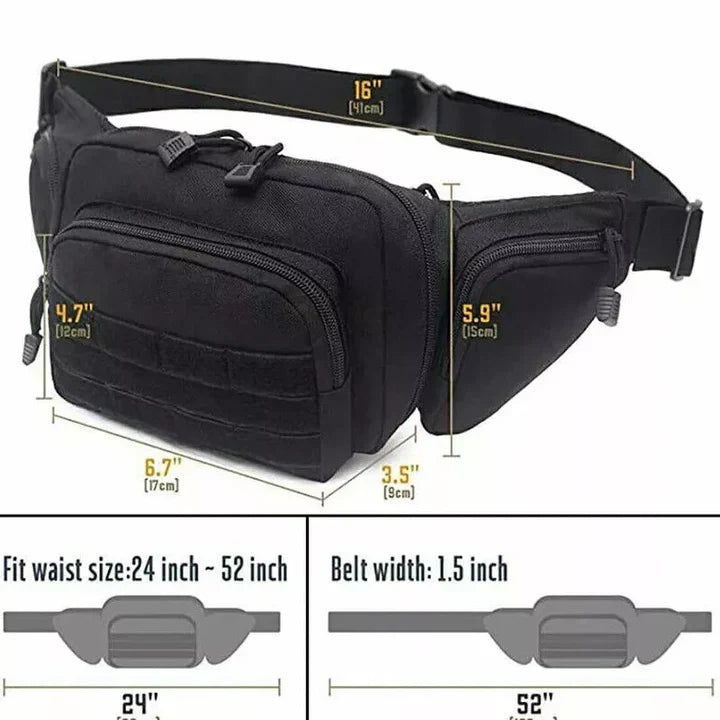 Tactical Concealed Carry Waist Pack