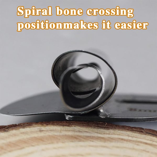 Rolled Hem Presser Foot with Stainless Steel Curl and Multiple Sizes