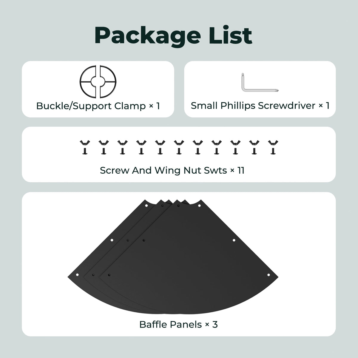 19" Squirrel Baffle for Bird Feeder Pole