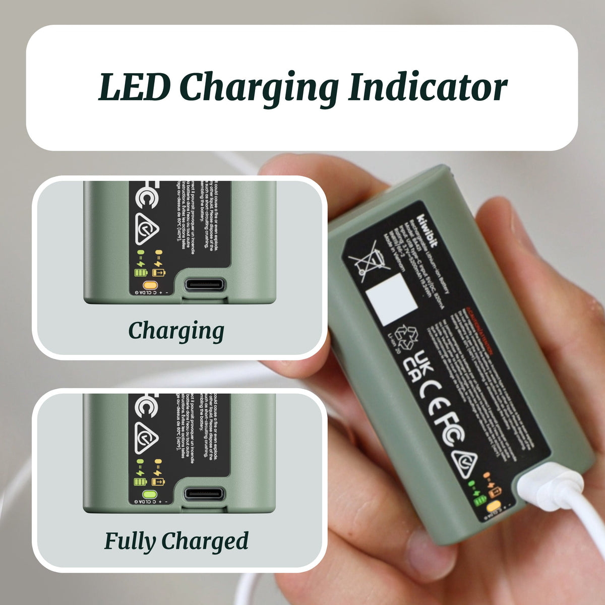 5200mAh Replacement Battery for Smart Bird Feeder