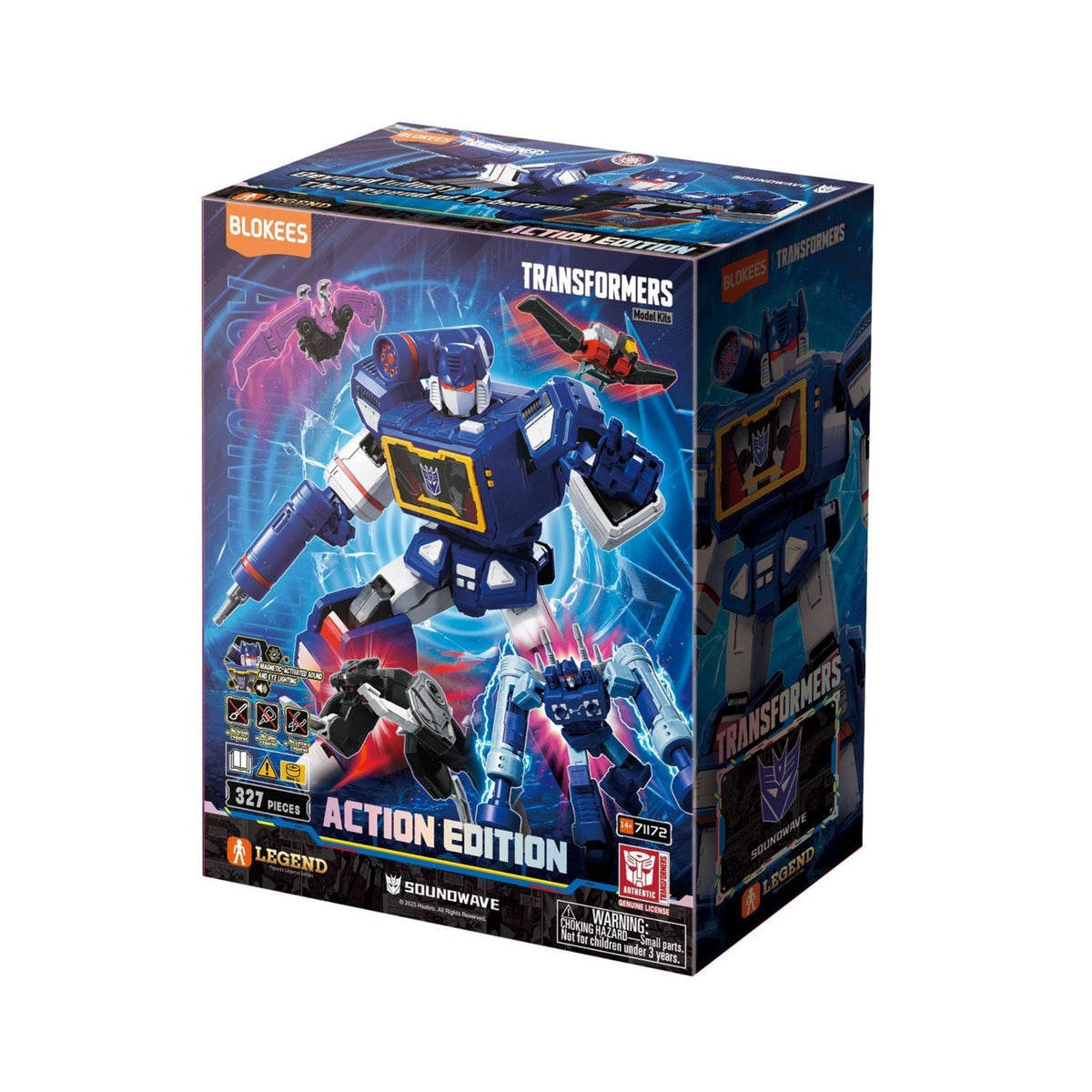 Transformers Action Edition G1 Soundwave AE03 Blokees