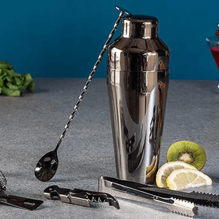 10 piece cocktail set for elegant home bartending