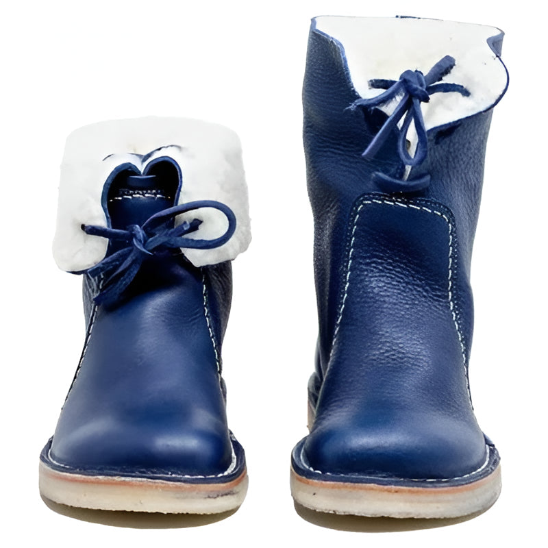 Wool Lined Waterproof Leather Boots