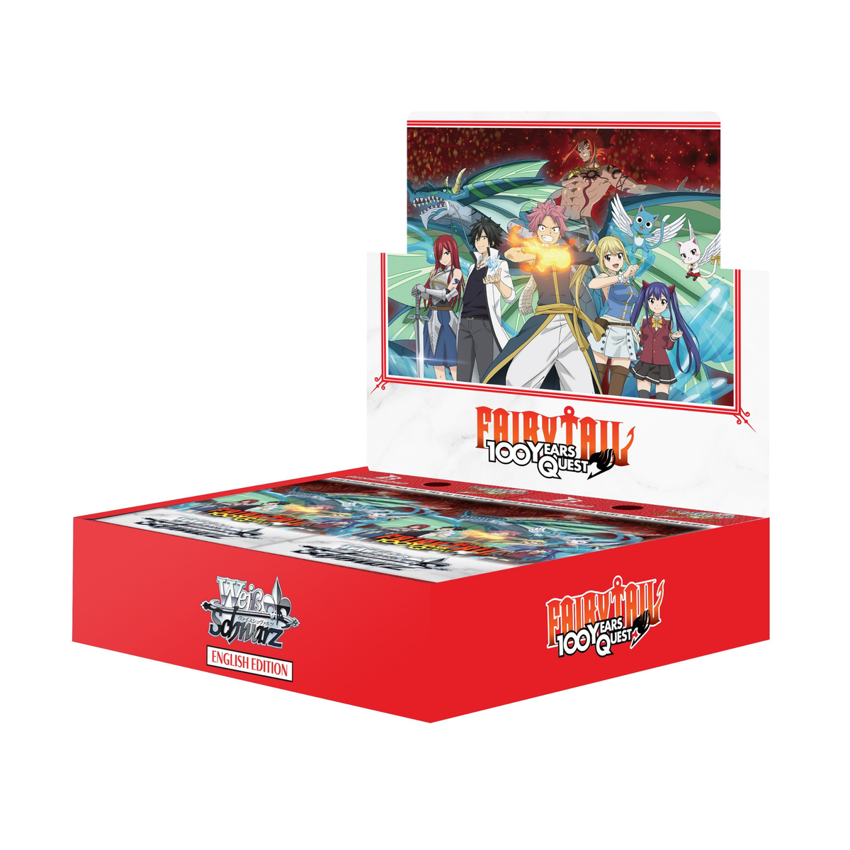 Weiss Schwarz Fairy Tail 100 Years Quest Booster Display Box – Trading Card Game Collectible Set for Fans & Collectors, Includes Rare Cards and Exciting Gameplay