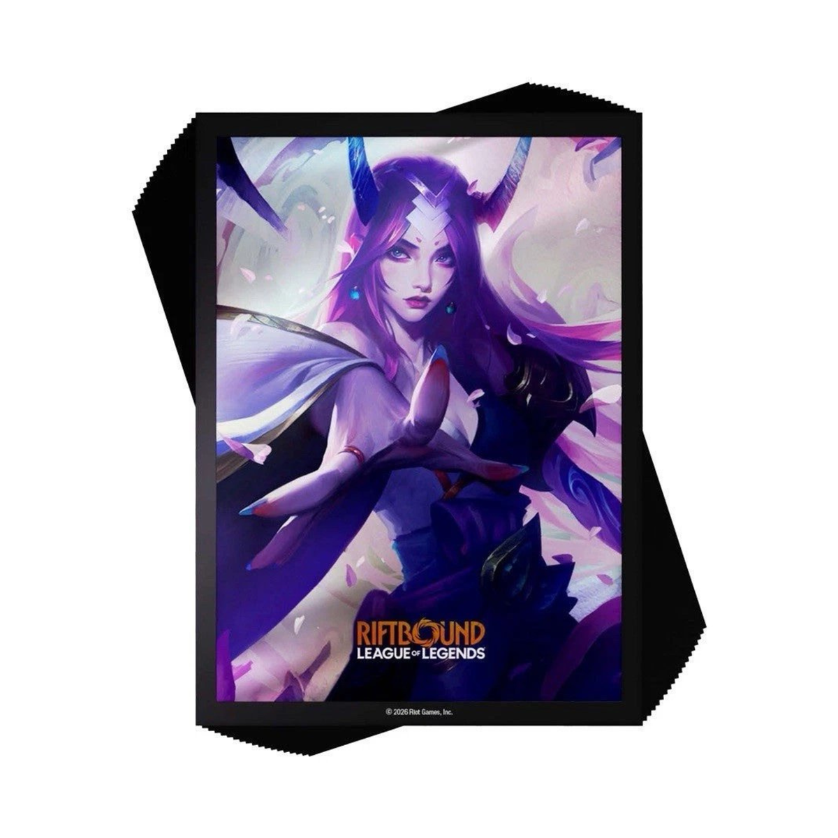 Riftbound LOL TCG SpiritForged Irelia Card Sleeves - 100 Standard Size Deck Protector for Trading Cards, TCG, Collectible Card Games & Card Display