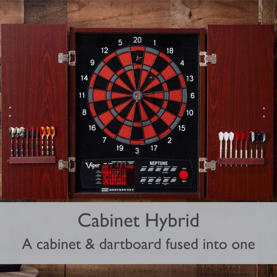 Viper Neptune Electronic Dartboard and Cabinet Hybrid