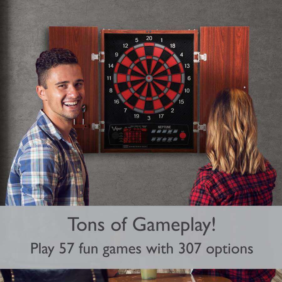 Viper Neptune Electronic Dartboard and Cabinet Hybrid