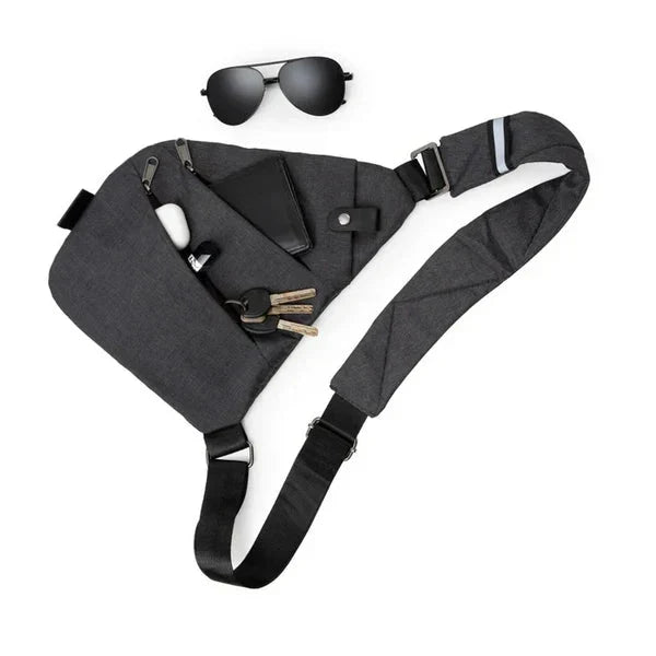 SecureWear Unisex Anti-Theft Crossbody Bag