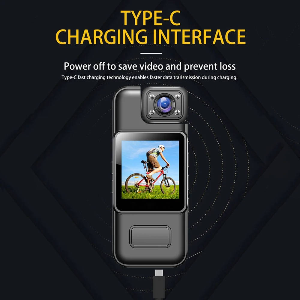 4K Ultra HD WiFi Mini Body Camera