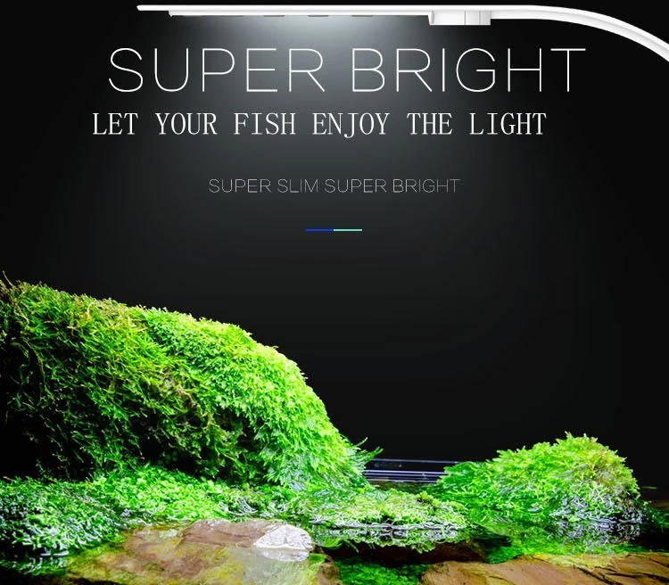 Slim Led Fish Tank Aquarium Light Aquatic Plant